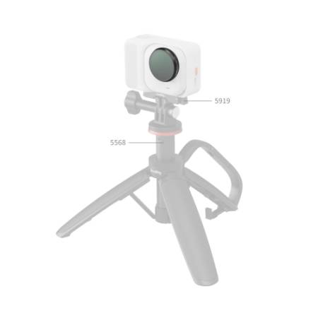 SmallRig 5863 - filtr efektowy / dyfuzyjny Black Mist 1/4 do Insta360 GO Ultra - przykład użycia